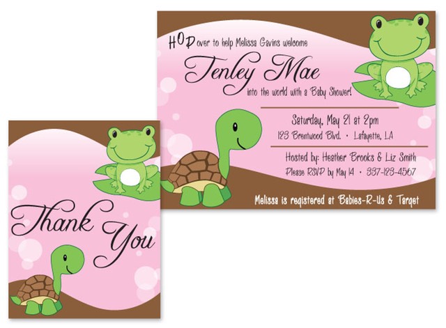 FrogTurtleShowerInvite
