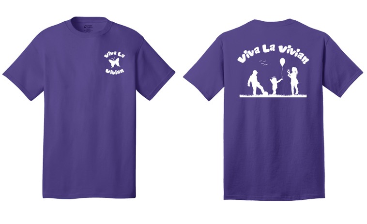 Team Viva la Vivian - Maddies Footprints - Footprints Forever 2015 5K Shirts
